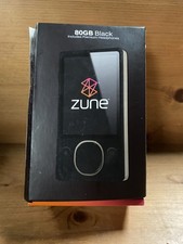Microsoft Zune 80GB for parts/not working. 