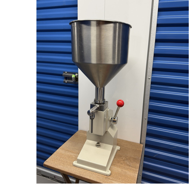 Manual Liquid Filling Machine Stainless Steel Hopper Bottle Filler Dispenser