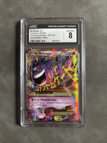 CGC 8 M Gengar EX 121/119 XY Phantom Forces Holo