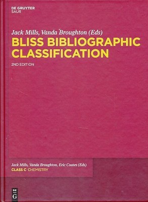 Bliss bibliographic classification. Class C. Chemistry. Mills, Jack and Wanda Br