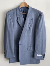Karl Lagerfeld Paris Blazer 40R Blue Wool Lafayette Model