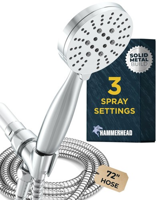 #ad HammerHead Showers® Solid Metal 2.5 GPM without PAUSE Polished Chrome $151.44