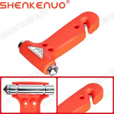 Car Emergency Escape Tool 2-in-1Design Ultra-Hard Steel Tip Durable Construction