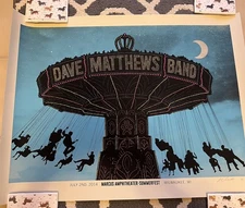 Dave Matthews Band Poster Summerfest Milwaukee 07/02/2014 181/875 