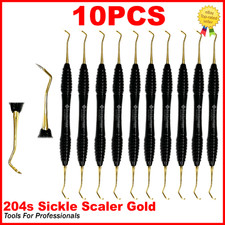 Sickle Scaler 204S Dental Hand Instruments Pro Periodontal Pick Hygiene Tool