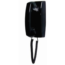 Cortelco 255400VBANDL Wall No Dial Corded Telephone, Black