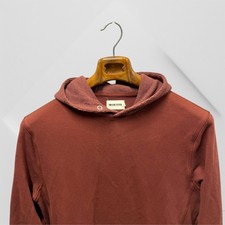 Taylor Stitch The Shackleton Hoodie Russet  38/S French Terry 100 Organic Cotton