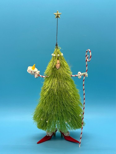 Dept 56 Christmas Krinkles Candy Cane Tree Ornament – EUC w/ Box