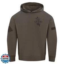 Pro Standard Mens NBA Houston Rockets Neutral Pull Over Hoodie Da