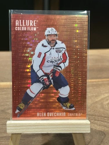 Upper Deck 2025-26 Allure Color Flow Alex Ovechkin CF-12 Red Orange /399