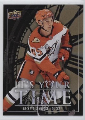 2025 UD Rookie Debut It's Your Time! Gold 22/49 Beckett Sennecke #IYT-21 RC s4p