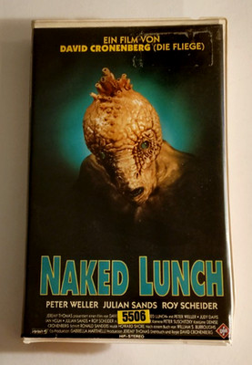 Naked Lunch - David Cronenberg - HiFi-Stereo - 1991, 1992 - Deu - VHS Kassette