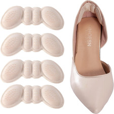 Heel Pads for Shoes That Are Too Big: Non-Slip Heel Grips WomenS Shoes 4 Pairs