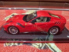 MR Collection Ferrari F12tdf Red 1/18 Scale Model Car with Case Used