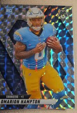 2025 Panini Mosaic - Rookies Omarion Hampton #335 Mosaic Prizm (RC)