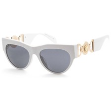 Versace VE4440U 314/87 56mm White Dark Grey Sunglasses NOS