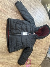 Toddler 2T Tommy Hilfiger Black Puffer Jacket NWT