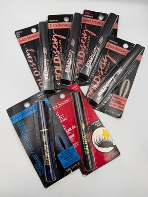 6 PACK Black Radiance Mascara Mix Bold & Sexy, Full Effect, Lash Lengthening NEW