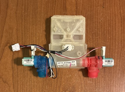 #ad #ad OEM Genuine Kenmore Washer Water Inlet Valve Assembly W10701459 W11210459 $10.89