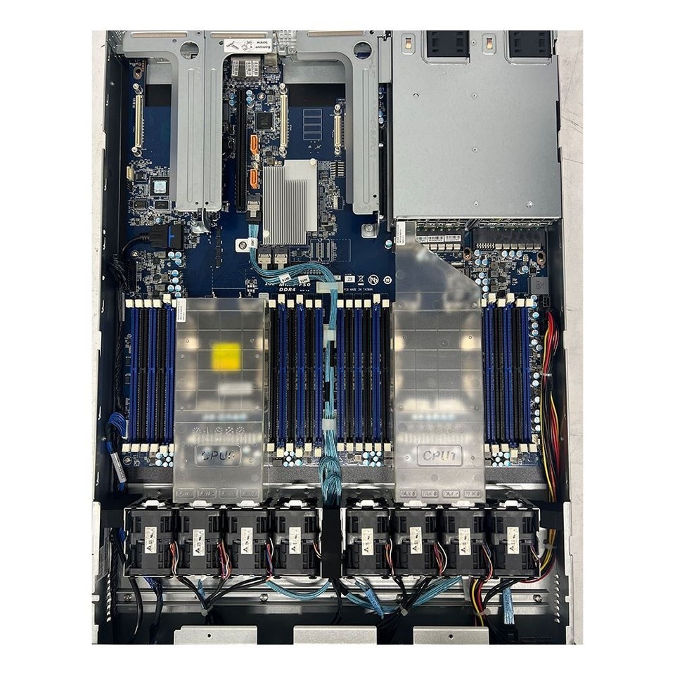 Gigabyte 1U R181-2A0 10SFF SAS/SATA DDR4 LGA3647 Dual Xeon Scalable ...