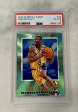 1996-97 Skybox E-X2000 Kobe Bryant #30 (RC) PSA 6 Rookie Card Lakers HOF Ex-Mt