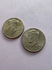2002 P & D Kennedy Half Dollar (2) Clad Coins Circulated NIFC Free shipping N223