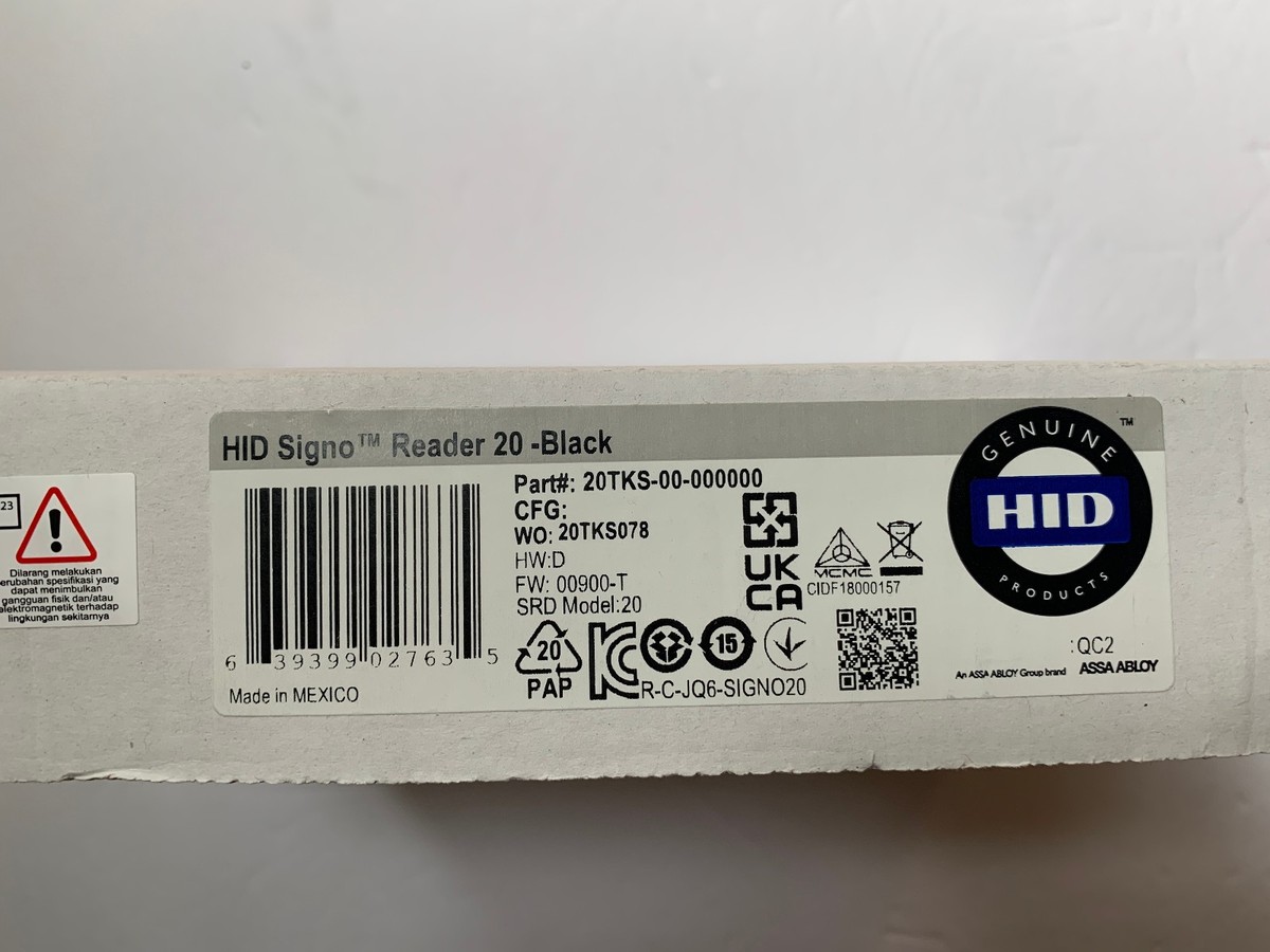 New HID Signo 20TKS-00-000000 Multi-Tech Mobile Ready Smart Card