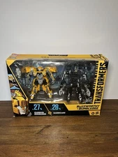 Transformers Buzzworth Bumblebee Barricade and Bumblebee 2 Pack