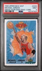 1999 UD MVP DRAW YOUR OWN TRADITION CARD #W30 MICHAEL JORDAN PSA 9