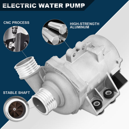 Water Pump W/Thermostat & Bolt For BMW 128i 325i 328i 528i 530i X3 11517586925 - Picture 3 of 6