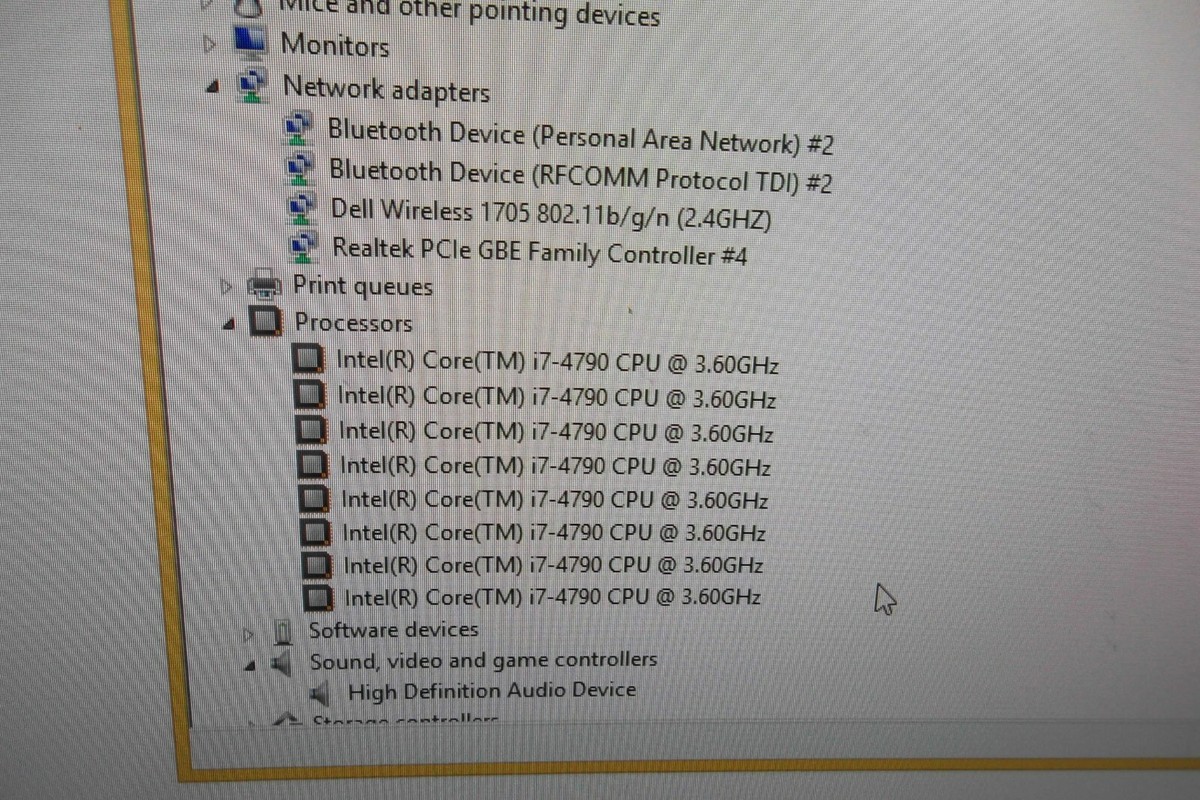 Dell Inspiron 3847 Intel i7-4790 (4th Gen) 3.60GHz 16GB Wi-Fi BT w