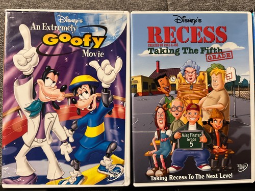 LOT 7x Disney Pixar DVD Animated Movies Extremely Goofy Recess Bugs Bolt Cars - Picture 5 of 12