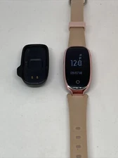 AGPTEK Unisex Smart Bracelet Activity Tracker Pink Sleep Heart Rate Wristband