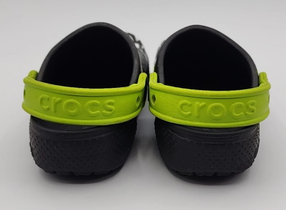 Zueco Crocs Niños Divertido Laboratorio Pantera Grafito Tigre Niño Talla 10 LEER AZUL Foto 4 de 4