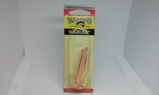 Vintage Williams Wabler 50 Copper/Silver 2 5/8" Wobbler Wigl Spoon Fishing Lure