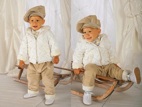 ABITO COMPLETO invernale battesimo cappotto beige panna cerimonia tg 62-86  c 321 | eBay