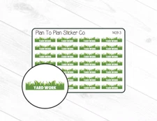 1409-3~~Yard Work Planner Stickers