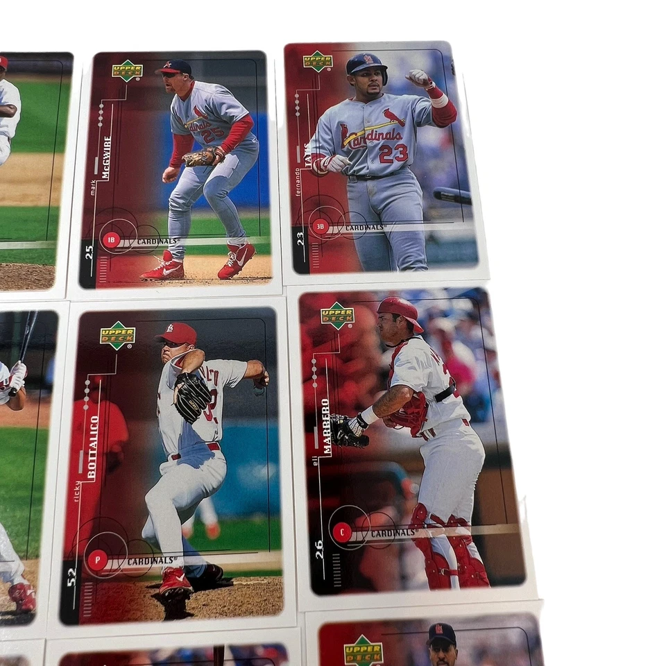 Juego de insertos de lámina Mark McGwire 1999 UD McDonalds St Louis Cardinals Team Foto 3 de 4