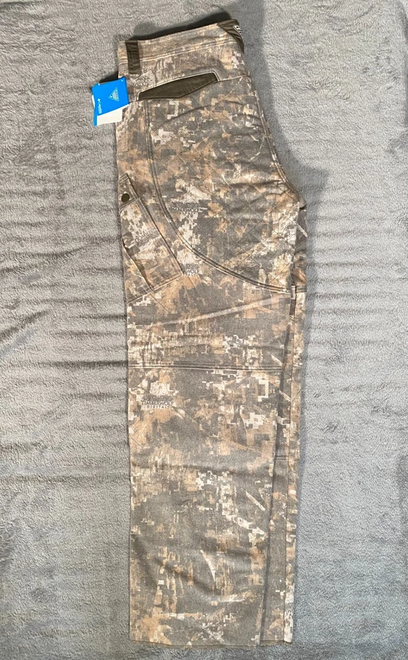 COLUMBIA PHG GALLATIN 40x35 XL Camo Hunting Snow Hiking WOOL Cargo Pants ~ NEW - Image 4 of 4