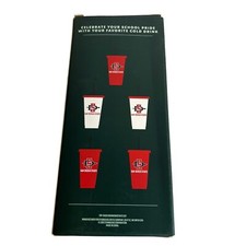 NEW Starbucks San Diego State University SDSU Cold Cups W/ Lids & Straws