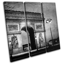 Paris France Arc de Triomphe Landmarks TREBLE...