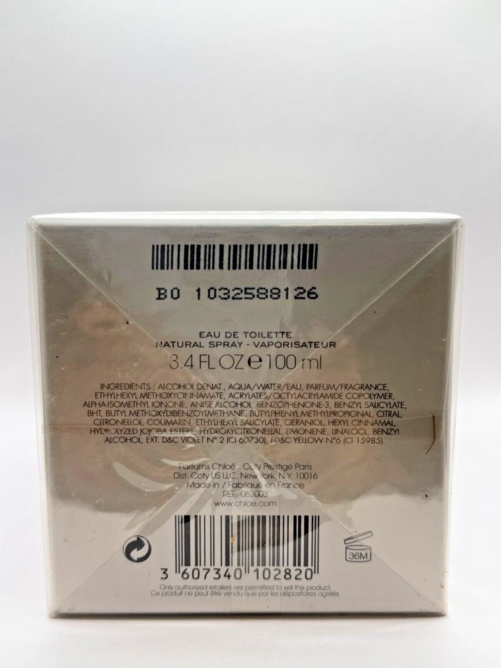 EAU DE FLEURS LAVANDE BY CHLOE 100ML EDT SPRAY CODE-B0 1032588126 - Image 2 of 3