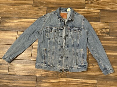 Levi's Trucker Denim Jean Winter Jacket  S40116 Men s  Size Large