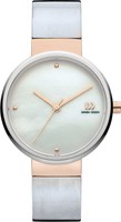 Danish Design Women's Quartz Watch With White Dial Analogue Display And Stain... Danish Design Women's Quartz Watch With White Dial Analogue Display And Stain...