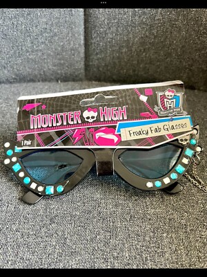 Monster High Girls Sunglasses Freaky Fab Bling Rhinestones Kids Sun Shades 2014