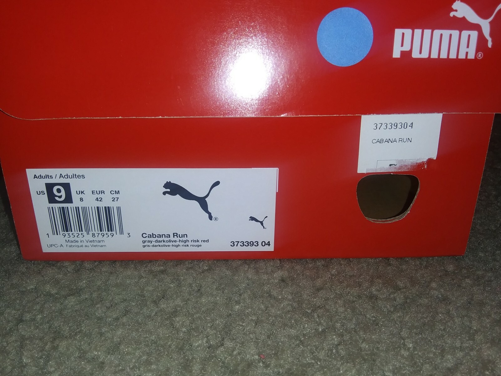 NWT PUMA Roma Basic.  WHITE WHISPER.  SZ 9 image 4
