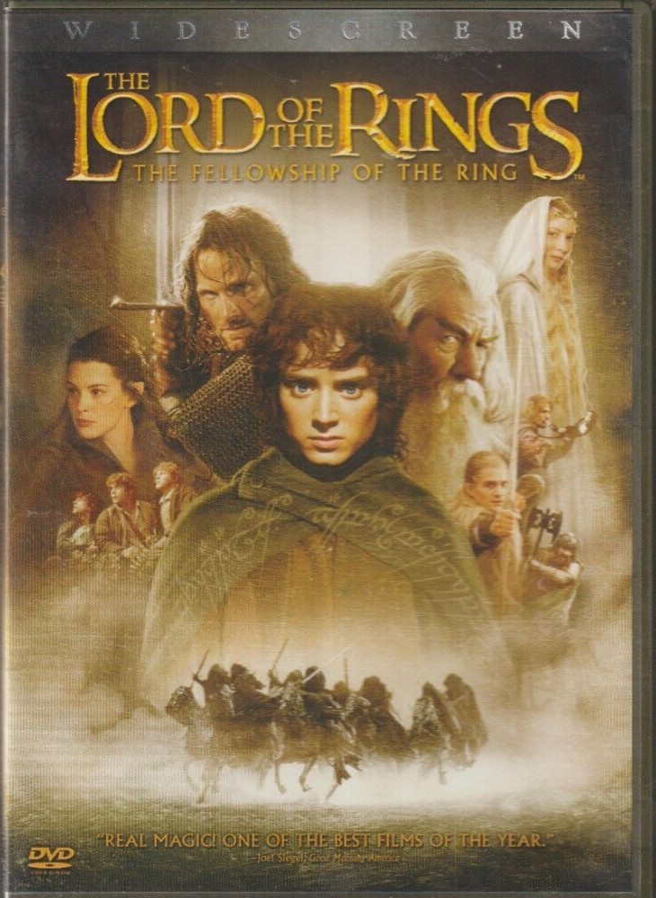 The Lord of the Rings: The Fellowship of the Ring DVD Very Good  2-Disc Set