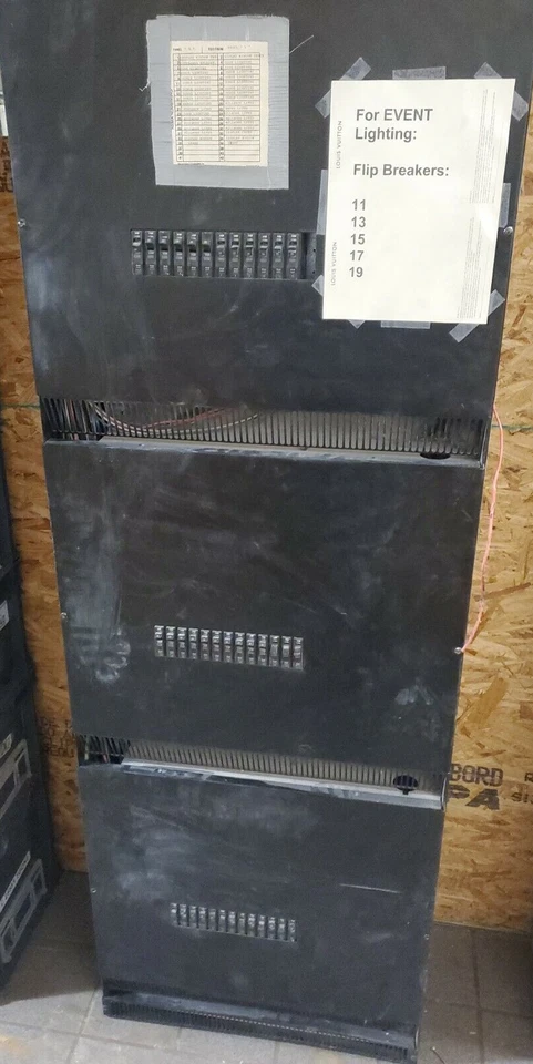 PANEL DE CONTROL DE ILUMINACIÓN ZONA GRÁFICA LUTRON GP36-1204ML-20 250A/3PH (prklot) Foto 4 de 4