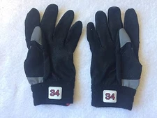 David Ortiz Game Used  Batting Gloves 2016 Boston Red Sox Big Papi