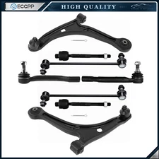 Front Lower Control Arms Tie Rods Sway Bars For 2006-2008 HONDA PILOT ACURA MDX
